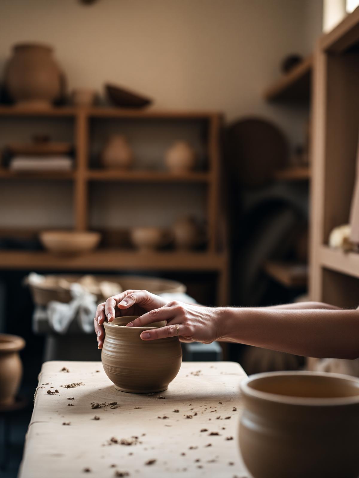 Artisan at work